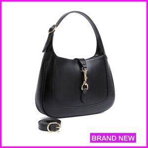 Soft Vegan Leather Shoulder Bag Crossbody Handbag Adjustable Strap Compact